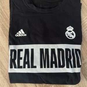 Adidas Real Madrid men’s  Black T-Shirt